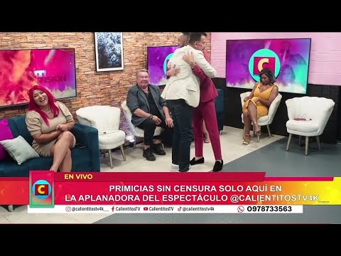 SANTIAGO CASTRO se disculpa con Reinaldo Vazquez en CalientitosTV en vivo