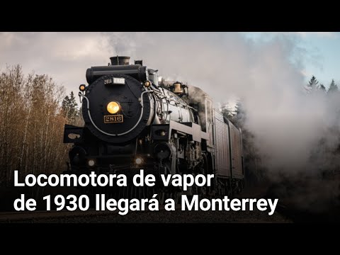 Llegará histórica locomotora de vapor
