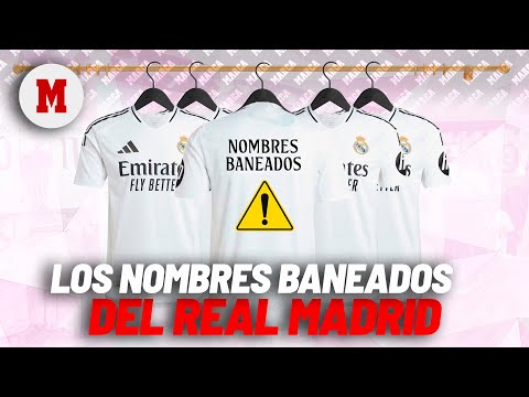 Los nombres baneados en la web del Real Madrid para las camisetas I MARCA