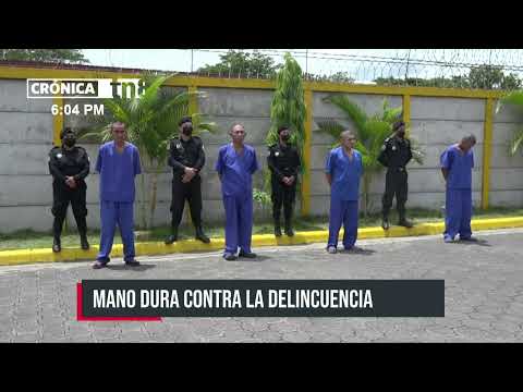 Policía de Nicaragua pone tras las rejas a delincuentes de  Boaco - Nicaragua