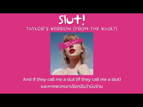 [Thaisub]Slut!(Taylor’sVers