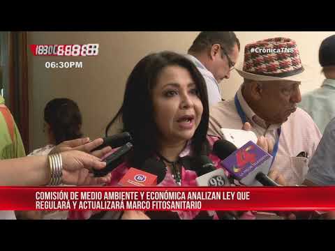 Asamblea Nacional consulta Ley de Protección Fitosanitaria de Nicaragua