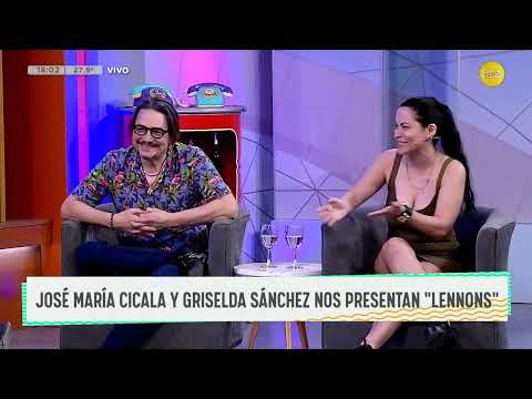 José María Cicala y Griselda Sánchez nos presentan Lennons ? DPZT ? 10-10-23