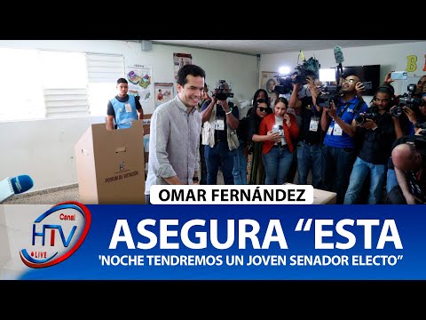 Omar Fernández afirmó con confianza que esta noche se elegirá a un joven senador