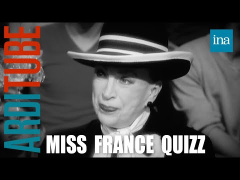 Thierry Ardisson : Le Miss Quizz des Miss France de Geneviève de Fontenay | INA Arditube