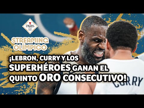 ¡LeBron, Curry y los superhéroes ganan el quinto oro consecutivo!