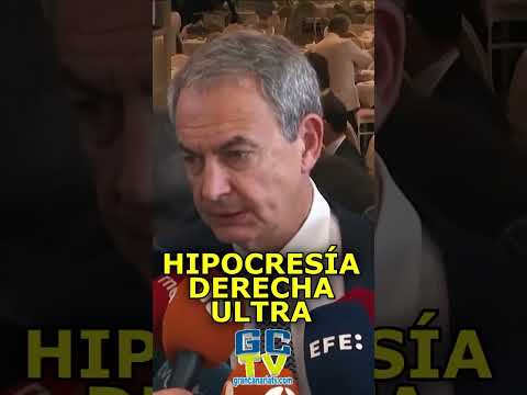 Hipocresía, odio, ira Zapatero sobre PP y VOX por los ataques a Pedro Sánchez #shorts