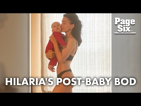 Hilaria Baldwin poses in lingerie 3 months after giving birth to Eduardo | Page Six Celebrity News