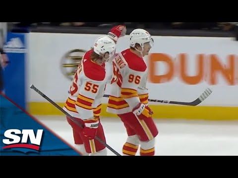 Andrei Kuzmenko Wires Wicked Wrister For Power-Play Goal In Debut With Flames