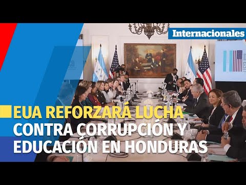 EUA reforzará con $43 mill lucha contra corrupción y educación en Honduras