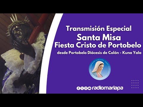 Santa Misa - Fiesta Cristo de Portobelo - Portobelo, Diócesis de Colón - Kuna Yala