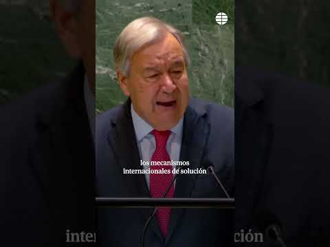 Guterres advierte que el mundo tal como está es insostenible, no podemos seguir así #Guterres #ONU