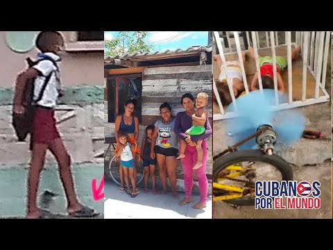 Así es de dura y amarga la niñez en Cuba: sin comida, sin juguetes, sin leche y con mucho calor