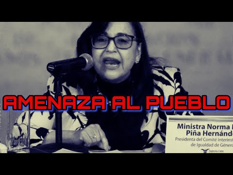 NORMA PIÑA AMENAZA AL PODER LEGISLATIVO ¡Y AL PUEBLO DE MÉXICO!: NANCY FLORES