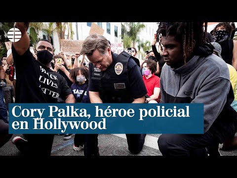 Cory Palka, héroe policial en Hollywood