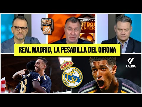 REAL MADRID acabó con el sueño del GIRONA tras goleada. Se colocó líder de LA LIGA | Futbol Center