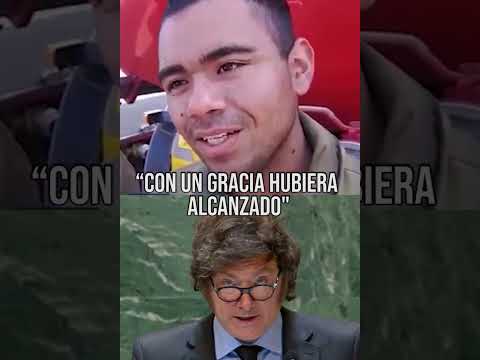 ¡¡¡EN TU CARA MILEI!!! TESTIMONIO DE LOS BOMBEROS CORDOBESES: “CON UN GRACIA HUBIERA ALCANZADO”