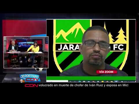 osé Rodríguez, director deportivo de Jarabacoa FC, explica la estructura del onceno de la montaña