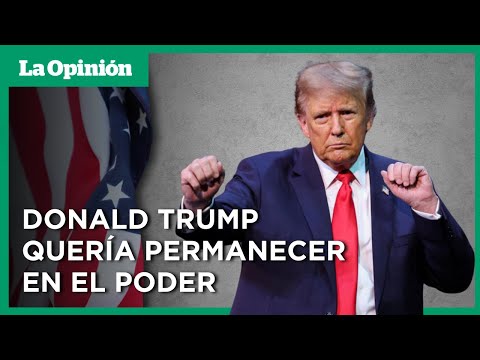 Donald Trump incurrió en diversos delitos para permanecer en la presidencia en 2020 | La Opinión