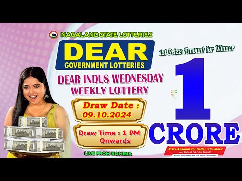 LOTTERY SAMBAD DEAR 1 PM 09.10.2024 NAGALAND LOTTERY LIVE DEAR LOTTERY LIVE LOTTERY SAMBAD