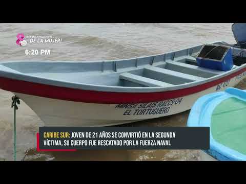 Encuentran cuerpo de la segunda víctima de naufragio en Laguna de Perlas - Nicaragua