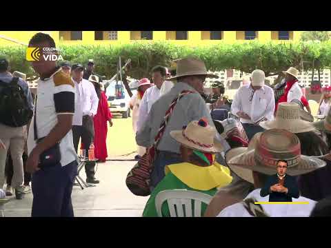 Diálogo del Gobierno Nacional con autoridades indígenas de la comunidad de la Zona Norte, La Guajira