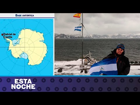 La historia del Ing. Javier Ramírez, un nicaragüense en una misión científica en la  Antártida