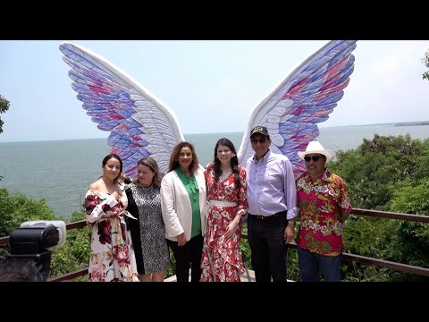 Nicaragua Diseña inaugura 6 obras de artes en la Isla del Amor