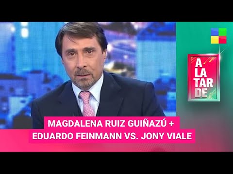 Magdalena Ruiz Guiñazú + Eduardo Feinmann vs. Jony Viale - #ALaTarde | Programa completo (4/10/23)