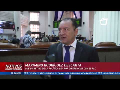 Maximino Rodríguez descarta que su retiro sea por diferencias en el PLC