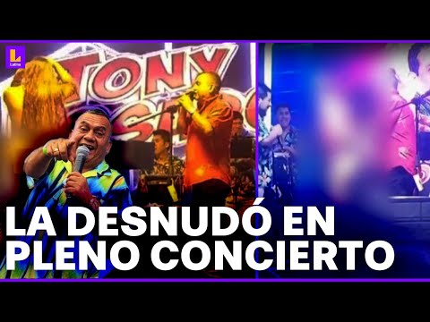 Tony Rosado se pronuncia tras difusión de video donde desnuda a mujer en concierto