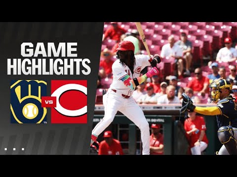 Brewers vs. Reds Game 1 Highlights (8/30/24) | MLB Highlights