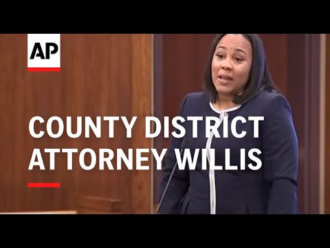 Georgia judge sets a hearing on misconduct allegations against Fani Willis in Trump election case