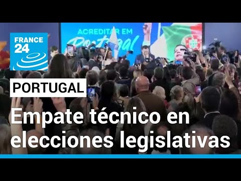Giro a la derecha y empate técnico en las elecciones legislativas anticipadas de Portugal