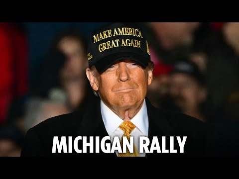 LIVE: Trump hosts MAGA rally in Novi as he returns to swing state of Michigan