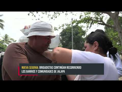 MINSA realiza extensa jornada de vacunación en Jalapa, Nueva Segovia - Nicaragua