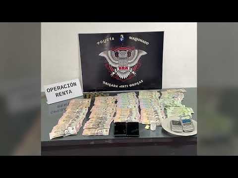 Operación “Renta” resultó con dos condenados por estupefacientes en Piriápolis