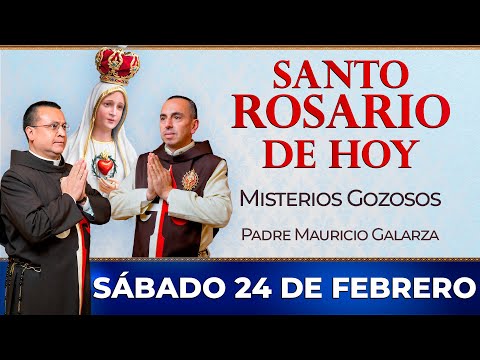 Santo Rosario de Hoy | Sábado 24 de Febrero - Misterios Gozosos #rosario #santorosario