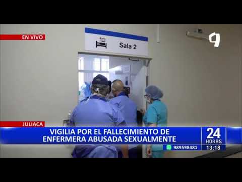 Juliaca: familiares esperan la llegada del cuerpo de enfermera fallecida producto de violación