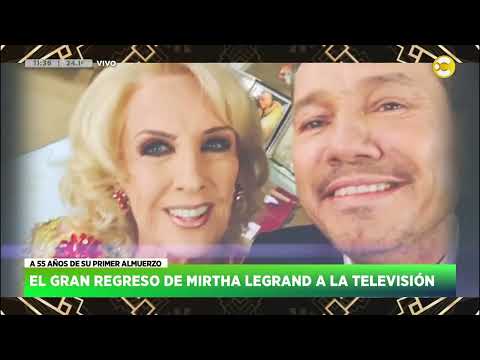 Mirtha Legrand confirmó su regreso a la televisión - Nieves Otero