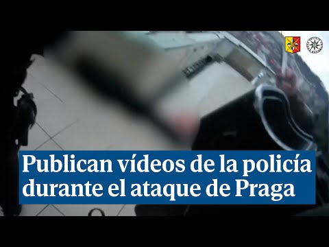 Publican vídeos del ataque de Praga durante la intervención de la policía