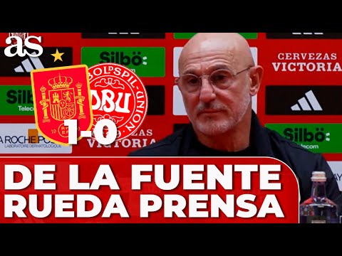 DE LA FUENTE RUEDA DE PRENSA | ESPAÑA 1 - DINAMARCA 0 | UEFA NATIONS LEAGUE