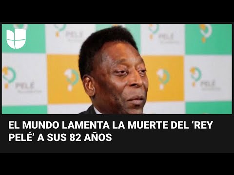 En un minuto: El mundo rinde tributo a la leyenda del fútbol Pelé tras su muerte a los 82 años