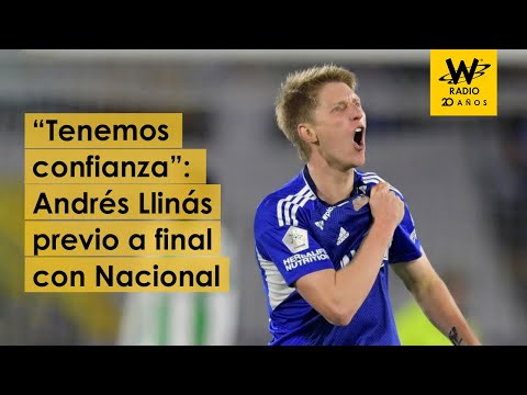 “Tenemos confianza”: Andrés Llinás previo a la final con Nacional