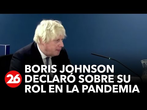 Nueva declaración de Boris Johnson por su rol en el manejo de la pandemia de Covid