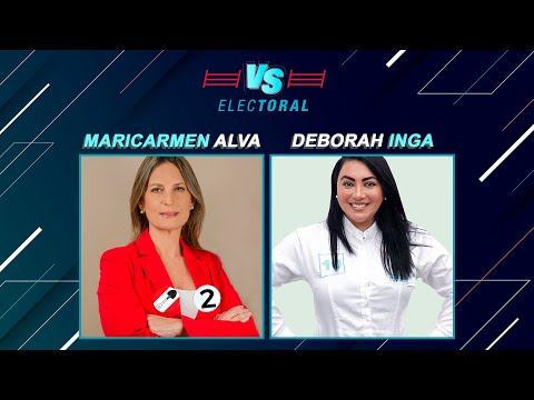 Versus Electoral: Maricarmen Alva (Acción Popular) y Deborah Inga (Renovación Popular)