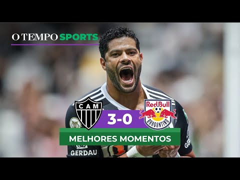 ATLÉTICO 3x0 BRAGANTINO - Veja os MELHORES MOMENTOS da partida pelo Campeonato Brasileiro