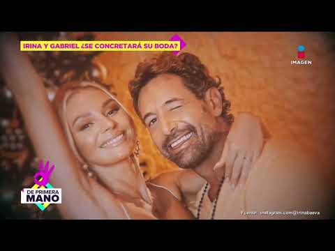 ¿Sí habrá boda? Andrea Legarreta asegura Irina Baeva sigue comprometida con Gabriel Soto | DPM