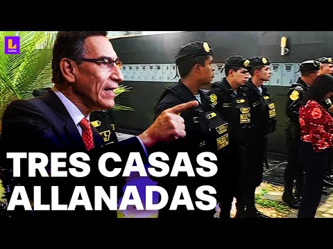 Los Intocables de la Corrupción: Detalles del allanamiento a casas de Martín Vizcarra y exministro
