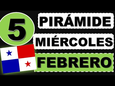 Pirámide de la Lotería de Panamá para Miercoles 5 de Febrero 2025 Decenas Suerte Sorteo Miercolito